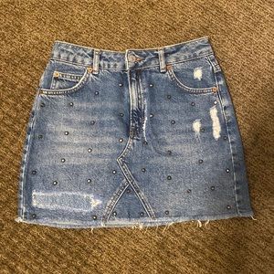 TopShop Denim Skirt